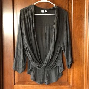 Deep V blouse